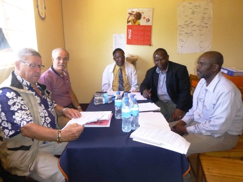 Hilfswerk Bassotu - Stiftungsrat Meeting im Spital DAREDA